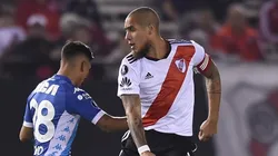DE CAPITÁN. Jonathan Maidana fue llevó la cinta ante la ausencia de Ponzio en River (Foto: Getty).