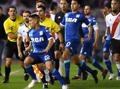 Enzo Pérez lo cargó, Centurión lo fue a pelear y el árbitro los expulsó a los dos