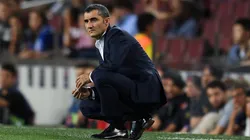 Foto de Valverde, entrenador de Barcelona.