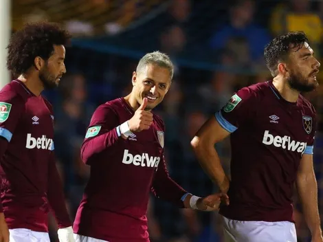 Golazo galáctico: Así marcó Chicharito con el West Ham