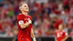 Schweinsteiger tuvo su fiesta en Alemania y volvió a jugar con Bayern Múnich