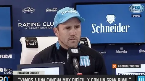 Coudet picanteó a Independiente por el fallo de la Conmebol