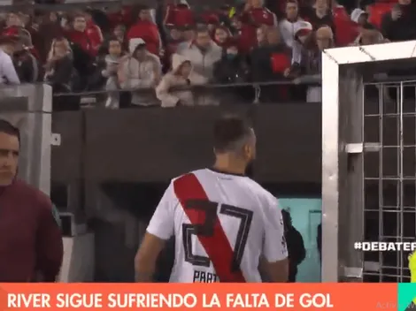 Video: hinchas de River insultaron a Pratto y el delantero los mató con la mirada