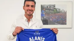 Alanís fue presentado en Real Oviedo