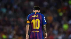 Foto de Lionel Messi, jugador de Barcelona.