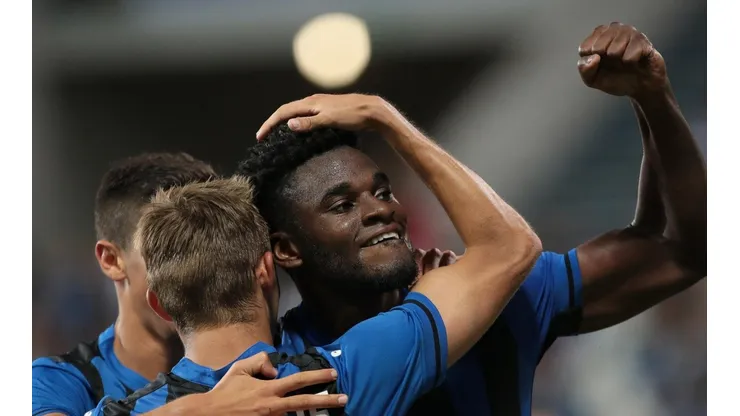 Duván Zapata asistió magistralmente al argentino Rigoni, para uno de los goles de Atalanta.