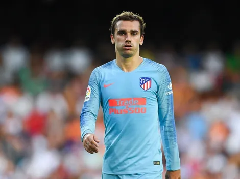 Griezmann cargó a Nelson Vivas pidiéndole que se rompa la camisa