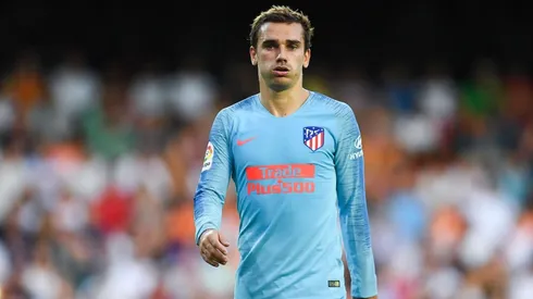 Griezmann cargó a Nelson Vivas pidiéndole que se rompa la camisa