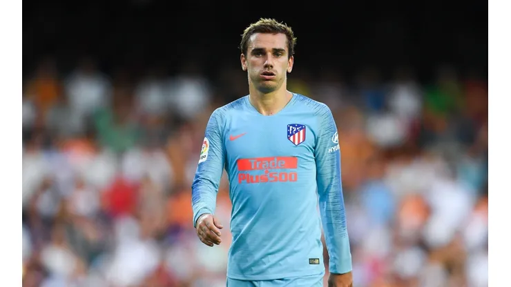 Griezmann cargó a Nelson Vivas pidiéndole que se rompa la camisa