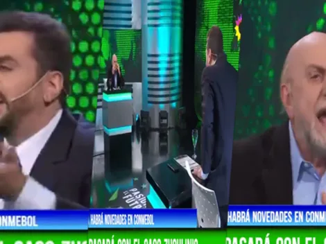 Pagani se burló de los jugadores de River que sufrieron con el gas pimienta, Distasio estalló y casi se pudre todo