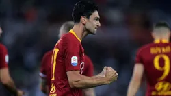 Javier Pastore abrió la cuenta para la Roma.