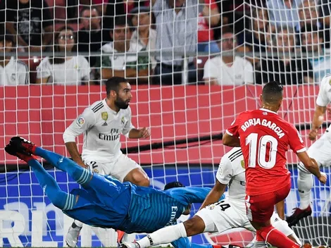 ¡Golazo! Borja García sorprendió al Real Madrid con una definición milimétrica