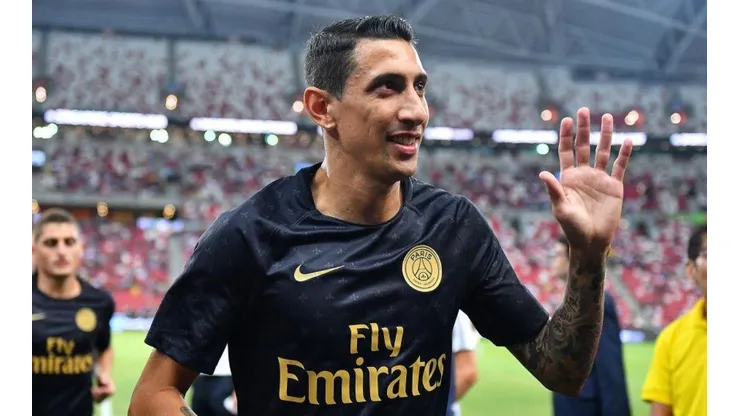 Ángel Di María, volante de Paris Saint-Germain.