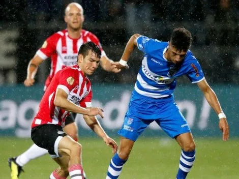 Chucky Lozano tuvo rol de asistidor en el triunfo del PSV Eindhoven