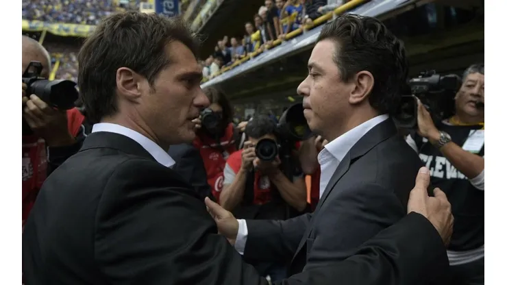 Guillermo Barros Schelotto y Marcelo Gallardo fueron suspendidos por Conmebol
