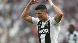 Cristiano Ronaldo, enojado por no poder anotar con la Juventus