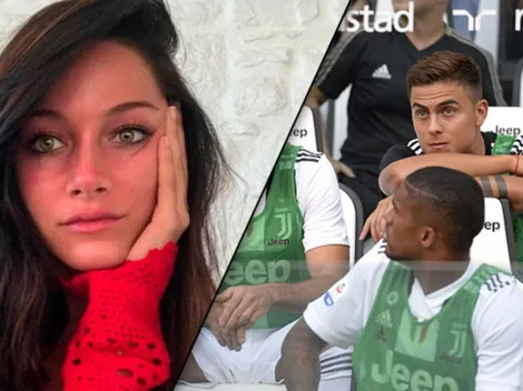 Oriana Sabatini fue a verlo a Dybala ¡y no jugó ni un minuto!