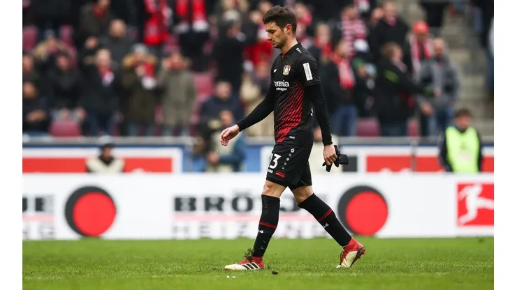 Lucas Alario no tuvo un día alegre.