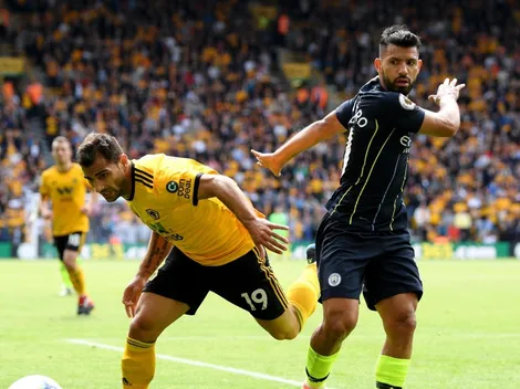 Aguero tuvo en sus pies la victoria para el Manchester City, pero reventó el travesaño