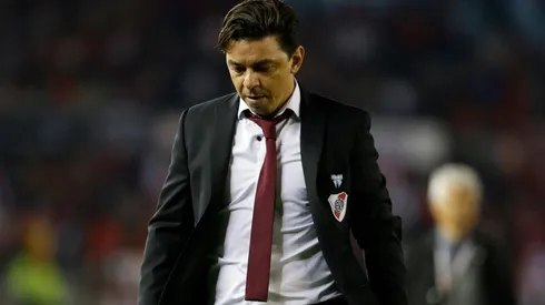 MALAS NOTICIAS. Al equipo de Marcelo Gallardo no le vino nada bien el comunicado de Santos (Foto: Getty).