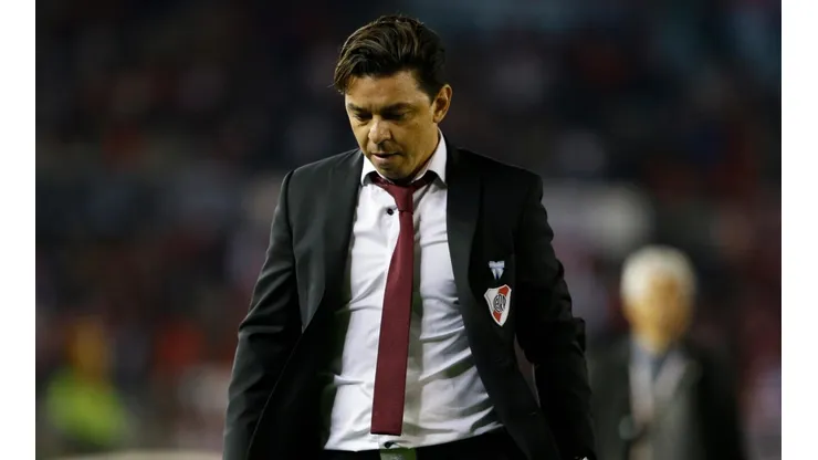 MALAS NOTICIAS. Al equipo de Marcelo Gallardo no le vino nada bien el comunicado de Santos (Foto: Getty).