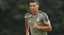 LA BESTIA. Cristiano Ronaldo durante un entrenamiento de la Juventus (Foto: Getty).