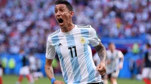 Foto de Ángel Di María, jugador de Paris Saint Germain.