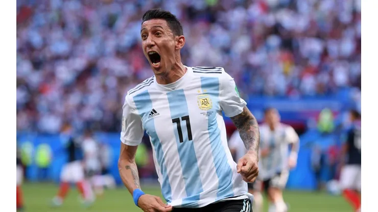 Foto de Ángel Di María, jugador de Paris Saint Germain.