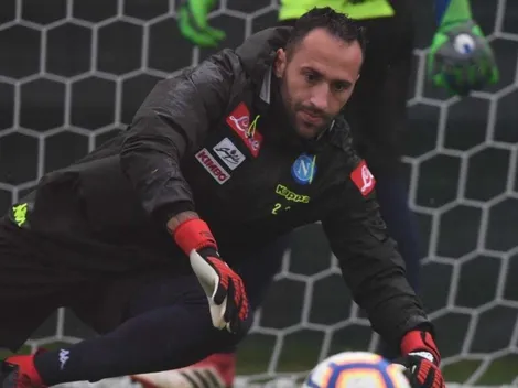 En Nápoli se sorprendieron por la baja estatura del portero Ospina