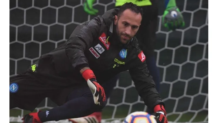 Ospina podría debutar en el arco de Nápoli el próximo fin de semana.
