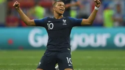 Foto de Mbappe, jugador de Paris Saint Germain.