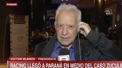 Victor Blanco: "No sé lo que pasó con Zuculini, me estoy poniendo al tanto"