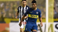 Frank Fabra se recupera de la lesión en su rodilla.