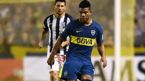 Frank Fabra se recupera de la lesión en su rodilla.