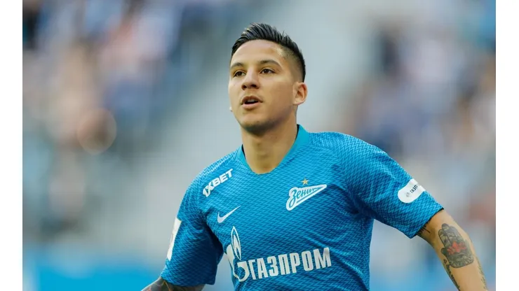 BRILLA EN RUSIA. Sebastián Driussi demostró todo su talento con Zenit por la Europa League (Foto: Getty).
