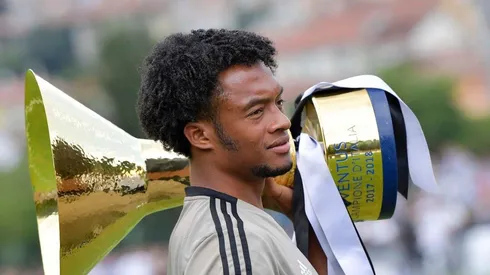 No le pesa la llegada de Cristiano: Cuadrado se luce en la Serie A.