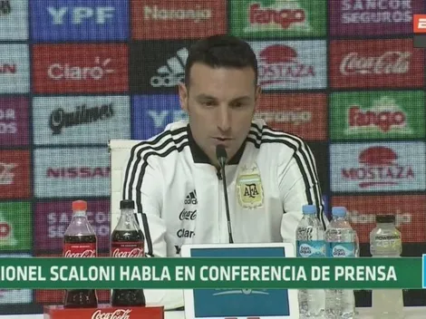 El entrenador de la Selección Argentina desmintió a Martín Arévalo