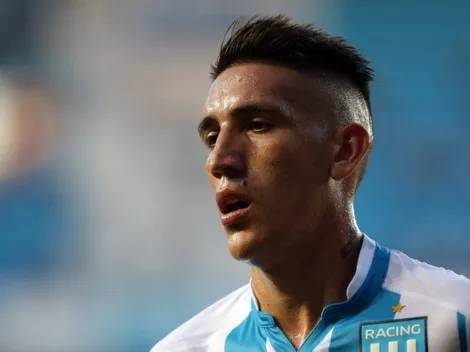 Centurión les agradeció a los hinchas de Racing con una imagen en las redes