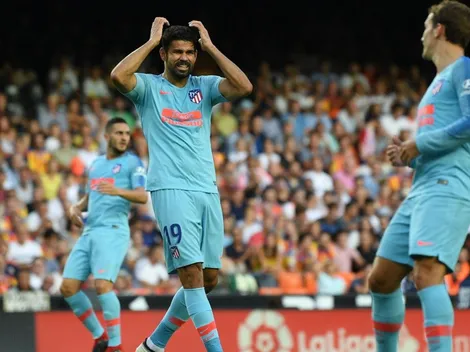 El Atlético Madrid de Simeone no pudo estirar el festejo de la Supercopa ante el Valencia