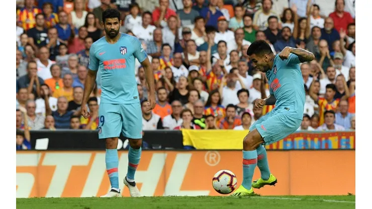Ángel Correa coronó con un gol una gran jugada colectiva del Atlético Madrid