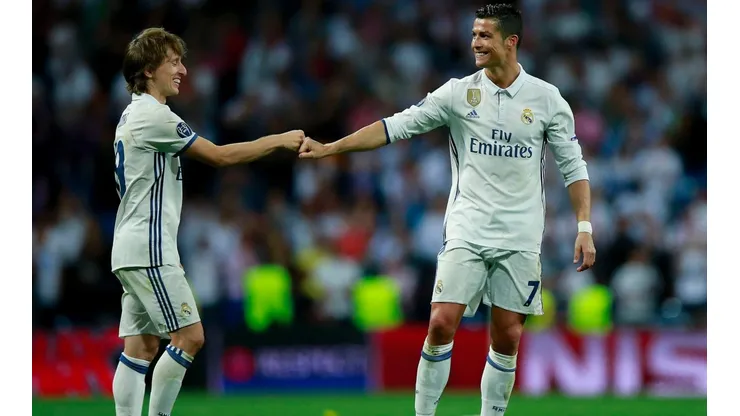 Cristiano y Modric, campeones de la Champions con el Madrid, nominados