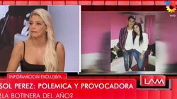 Video: a Sol Pérez le revelaron en vivo que Exequiel Palacios tiene otra novia y su cara lo dice todo
