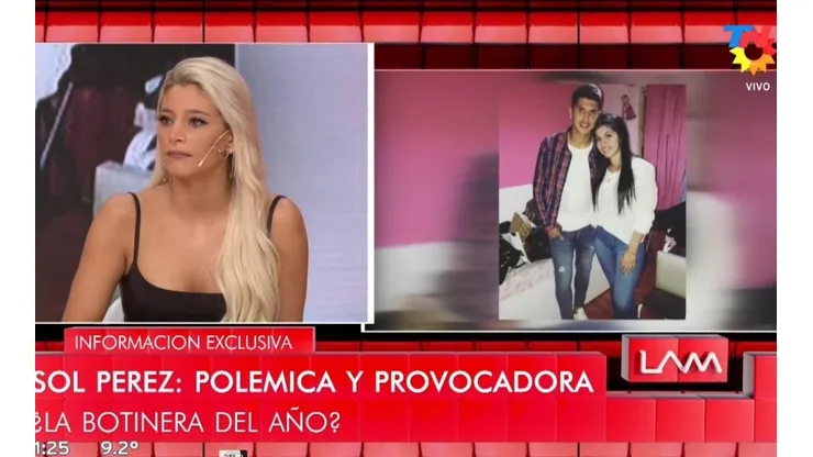 Video: a Sol Pérez le revelaron en vivo que Exequiel Palacios tiene otra novia y su cara lo dice todo