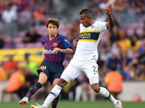 Sebastián Villa, la nueva debilidad de los ex jugadores de Boca