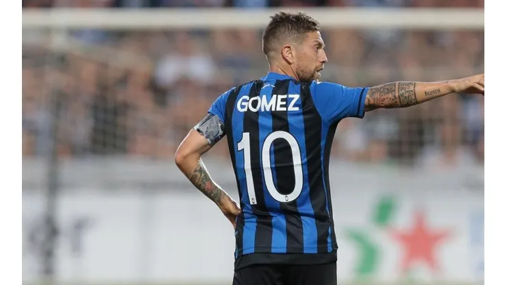 Alejandro Gómez con la camiseta de Atalanta.
