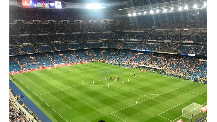 El Bernabéu, al 50%.