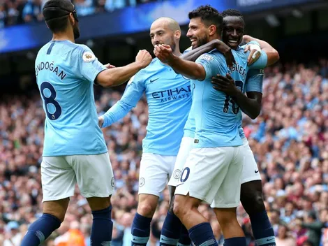 Triplete de Agüero en la aplastante victoria de Manchester City sobre Huddersfield