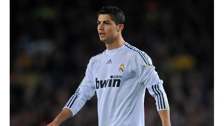 Cristiano Ronaldo en su llegada a Real Madrid.