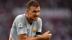 Edin Dzeko fue totalmente vital para la Roma.