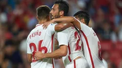 Todo Sevilla celebró en Vallecas.